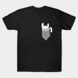 Cute Cat in the Pocket T-Shirt